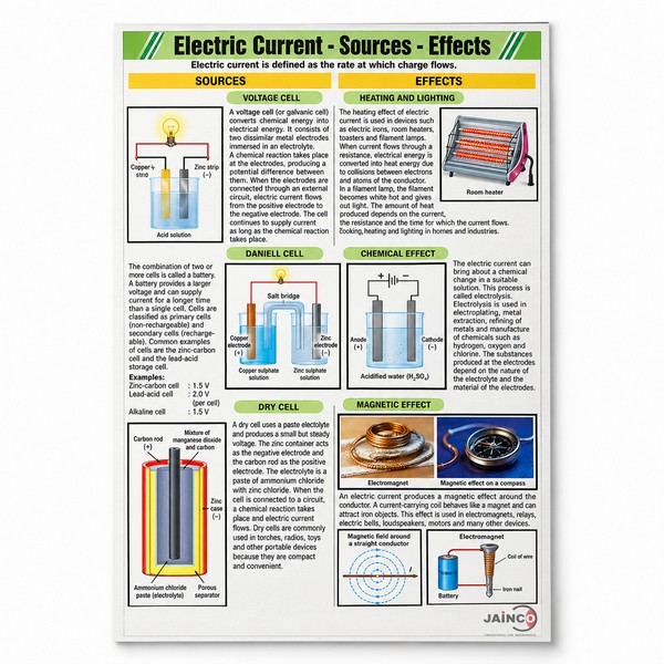 Eletric Current- Sources- Effects